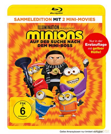 Minions: The Rise of Gru (Minionki 2: Wejście Gru) [Blu-Ray]