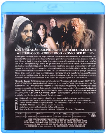 The Count of Monte Cristo (Hrabia Monte Christo) [Blu-Ray]