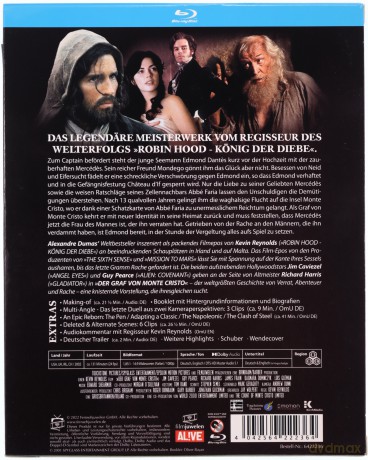 The Count of Monte Cristo (Hrabia Monte Christo) [Blu-Ray]