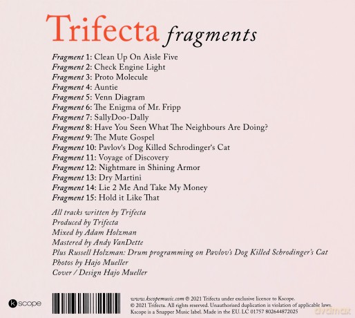 Trifecta: Fragments[CD]