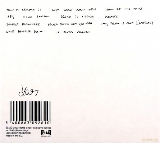 Deus: How To Replace It (digipack) [CD]
