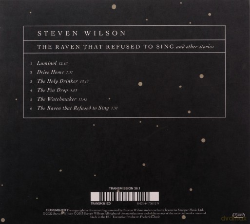 Steven Wilson: The Raven That Refused To Sing (digipack) [CD]
