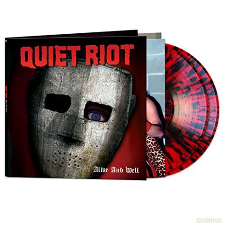 Quiet Riot: Alive And Well (Red/Black Splatter) [Winyl]