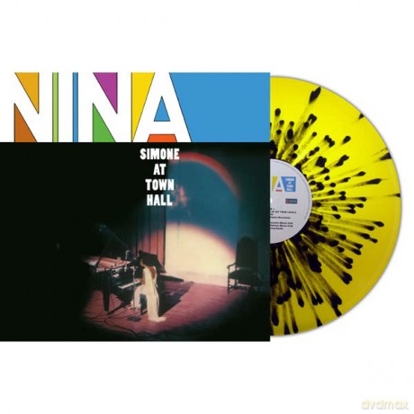 Nina Simone: At Town Hall (Yellow/Black Splatter) [Winyl]
