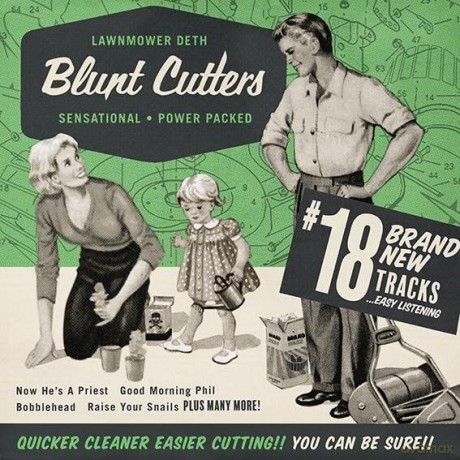 Lawnmower Deth: Blunt Cutters (Transparent Green) [Winyl]