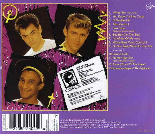 Culture Club: Kissing To Be Clever (Remastered) [CD]