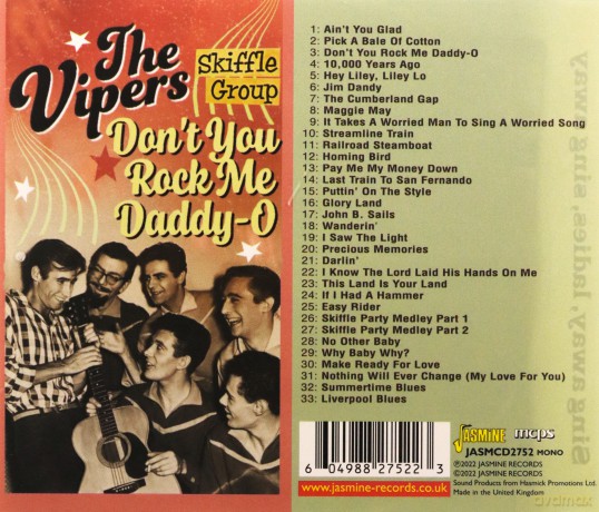 Vipers Skiffle Group: Dont You Rock Me Daddy-O [CD]