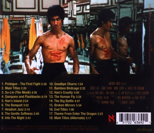 Enter The Dragon: Extended Edition soundtrack (Lalo Schifrin) [CD]
