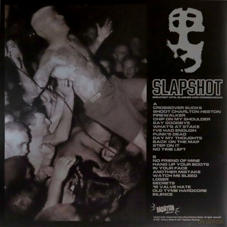 Slapshot: Greatest Hits. Slashes And Crosschecks (Grey Marble) [Winyl]