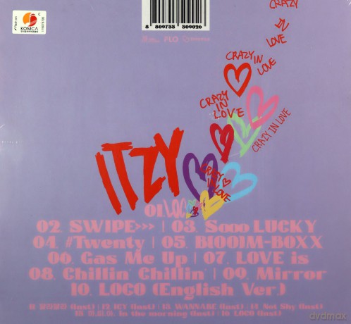 Itzy: Itzy- The 1st Album: Crazy In Love [CD]