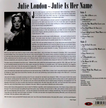 Julie London: Julie Is Her Name (Green) [Winyl]