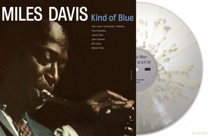Miles Davis: Kind Of Blue (Clear/White Splatter) [Winyl]