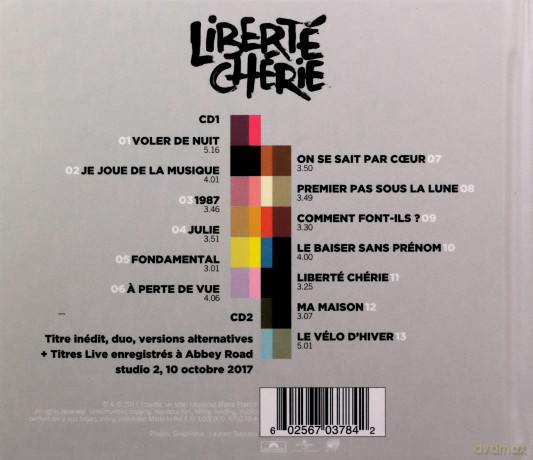 Calogero: Libert Chrie [2CD]