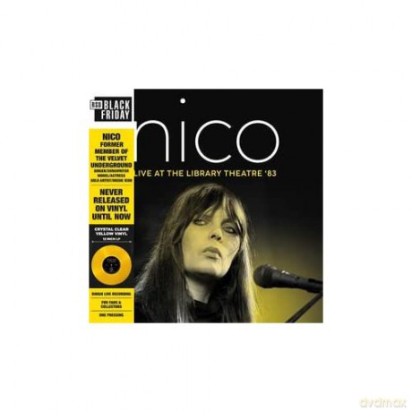Nico: Library Theatre 83 (Crystal Clear/Yellow) [Winyl]