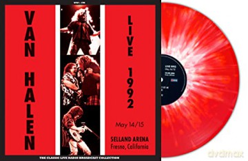 Van Halen: Live At Selland Arena Fresno 1992 (Red/White Splatter) [Winyl]