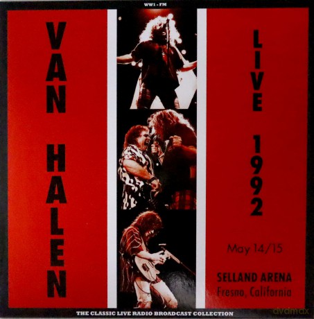 Van Halen: Live At Selland Arena Fresno 1992 (Red/White Splatter) [Winyl]