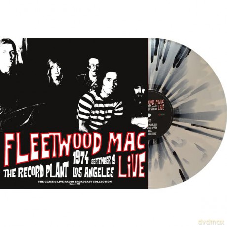 Fleetwood Mac: Live At The Record Plant 1974 (White/Black Splatter) [Winyl]