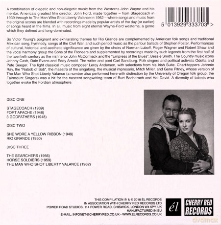 Music From The Westerns Of John Wayne And John Ford soundtrack [3CD]