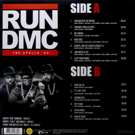 Run D.M.C.: The Apollo 86 [Winyl]