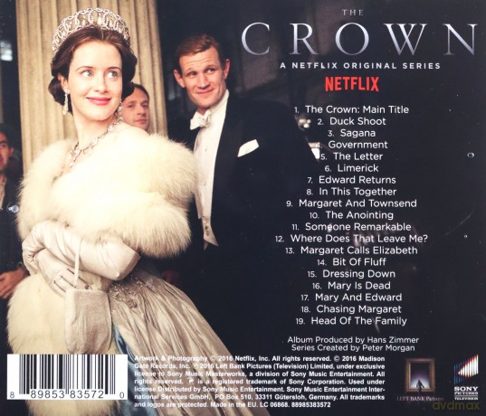 The Crown: Season One soundtrack [CD]