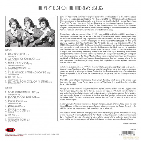 Andrew Sisters: The Very Best Of [Winyl]