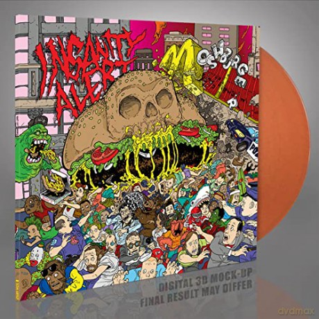 Insanity Alert: Moshburger (Transparent Orange) [Winyl]