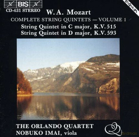 Orlando Quartet: Mozart-Complete String Quintets Vol. 1 [CD]