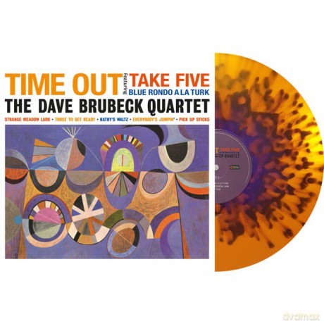 Dave Brubeck Quartet: Time Out (Orange/Purple Splatter) [Winyl]