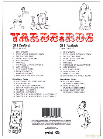 Yardbirds: Yardbirds (Roger The Engineer) [2CD]