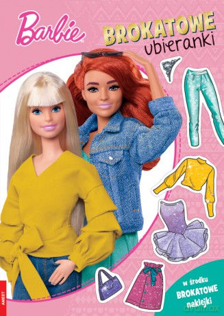 Barbie Brokatowe ubieranki SDLB-1103 - Opracowanie zbiorowe [KSIĄŻKA]