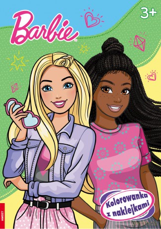 Barbie Dreamhouse adventures Kolorowanka z naklejka NA-1203 - Opracowanie zbiorowe [KSIĄŻKA]