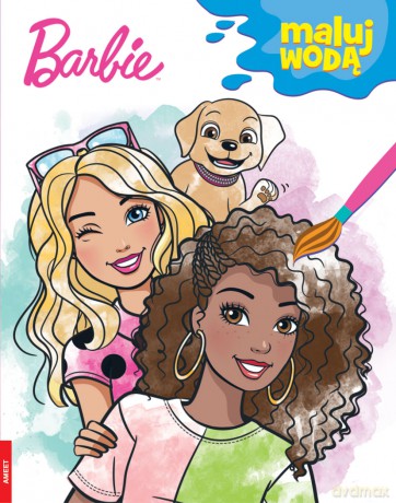 Barbie Maluj wodą MW-1104 - Opracowanie zbiorowe [KSIĄŻKA]