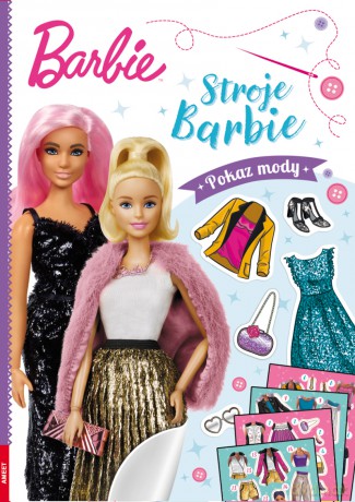Barbie Stroje Barbie Pokaz mody ROB-1105 - Opracowanie zbiorowe [KSIĄŻKA]