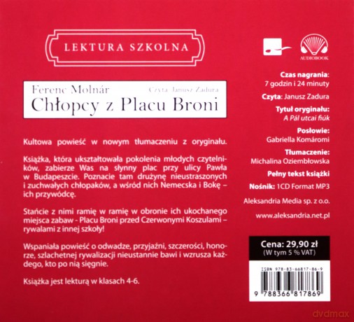 Chłopcy z Placu Broni - Ferenc Molnár [AUDIOBOOK]