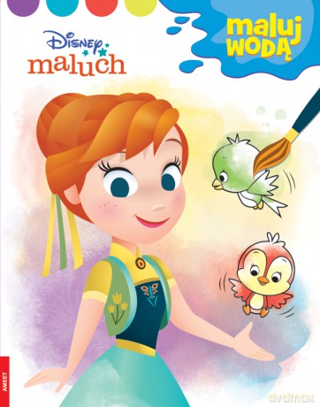 Disney maluch Maluj wodą MW-9205 - Opracowanie zbiorowe [KSIĄŻKA]