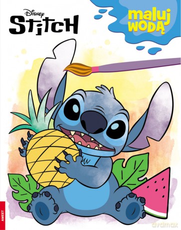 Disney Stitch Maluj wodą MW-9119 - Opracowanie zbiorowe [KSIĄŻKA]