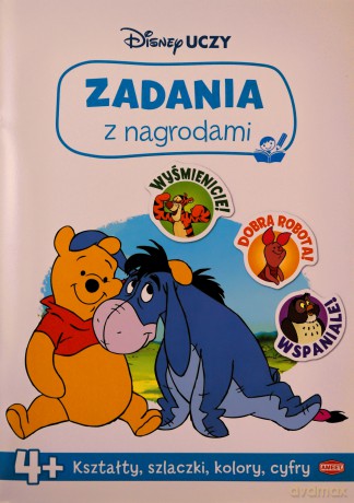 Disney uczy Kubuś i przyjaciele Zadania z nagrodami UNG-9301 - Opracowanie zbiorowe [KSIĄŻKA]