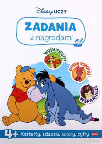 Disney uczy Kubuś i przyjaciele Zadania z nagrodami UNG-9301 - Opracowanie zbiorowe [KSIĄŻKA]