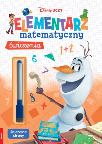 Disney uczy mix Elementarz matematyczny Ćwiczenia USM-9302 - Opracowanie zbiorowe [KSIĄŻKA]