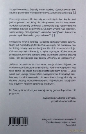 Dżuma - Albert Camus [KSIĄŻKA]