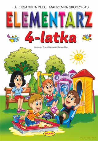 Elementarz 4-latka - Aleksandra Plec, Marzenna Skoczylas [KSIĄŻKA]