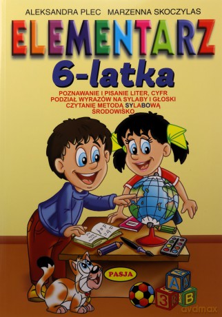 Elementarz 6-latka - Aleksandra Plec, Marzenna Skoczylas [KSIĄŻKA]