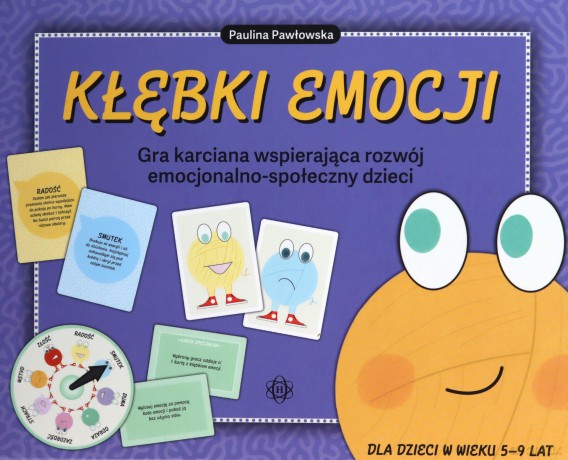 Gra Kłębki emocji karciana wspierająca rozwój emocjonalno-społeczny dzieci - Paulina Pawłowska [KSIĄŻKA]
