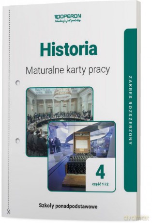 Historia 4 Maturalne karty pracy część 1 i 2 Liceum i technikum zakres rozszerzony - Maciej Badowicz, Adam Balicki [KSIĄŻKA]