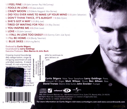 Curtis Stigers: You Inspire Me [CD]