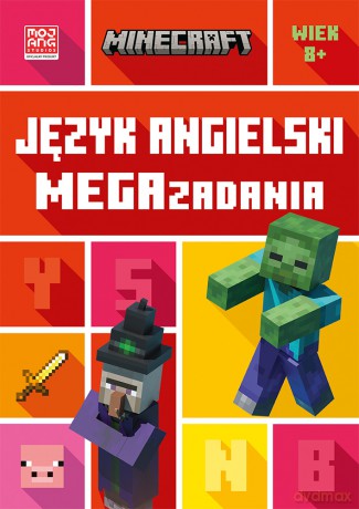Język angielski. Megazadania 8+. Minecraft - Jon Goulding, Dan Whitehead [KSIĄŻKA]