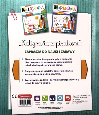 Kaligrafia z pisakiem. Piszę i zmazuję - Anna Podgórska [KSIĄŻKA]