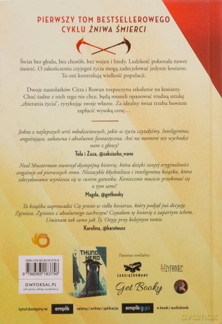 Kosiarze - Neal Shusterman [KSIĄŻKA]