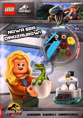 LEGO jurassic world Nowa era dinozaurów LNC-6205 - Opracowanie zbiorowe [KSIĄŻKA]