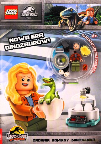 LEGO jurassic world Nowa era dinozaurów LNC-6205 - Opracowanie zbiorowe [KSIĄŻKA]